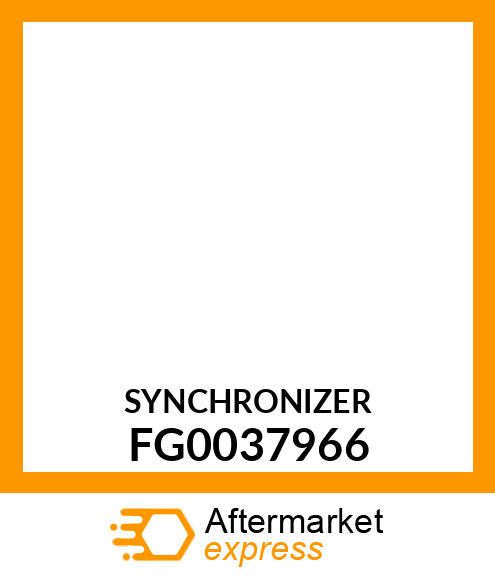 SYNCHRONIZER FG0037966