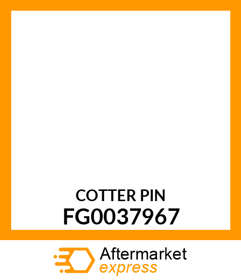 COTTER PIN FG0037967