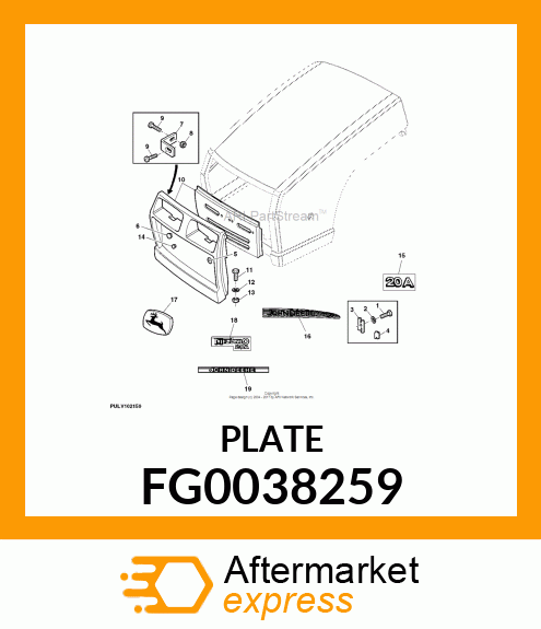 PLATE FG0038259