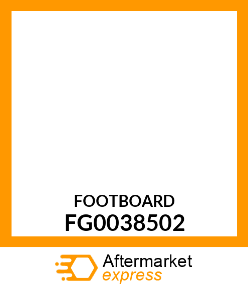 FOOTBOARD FG0038502