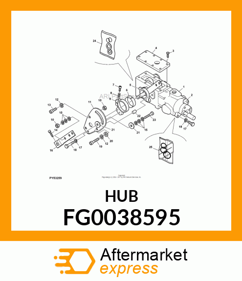 HUB FG0038595