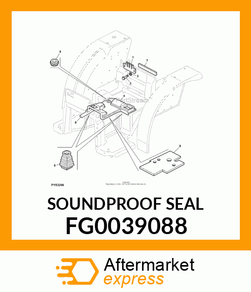 SOUNDPROOF SEAL FG0039088