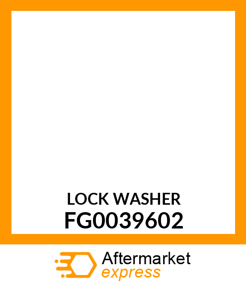 LOCK WASHER FG0039602