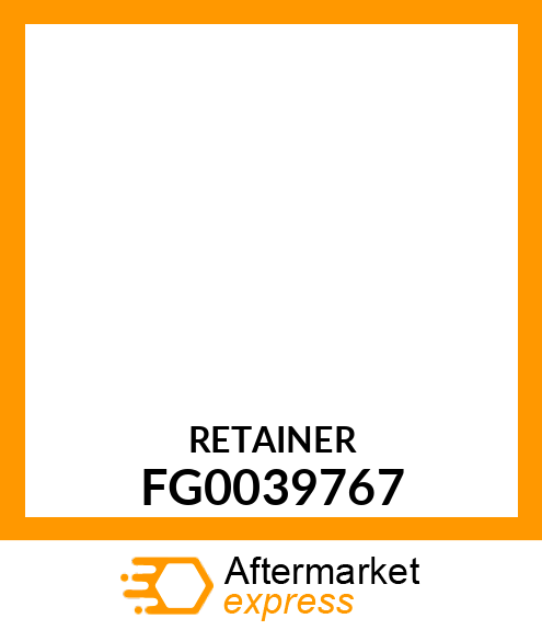 RETAINER FG0039767