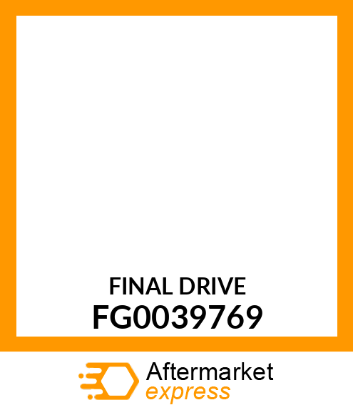 FINAL DRIVE FG0039769