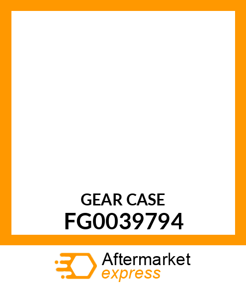 GEARBOX FG0039794