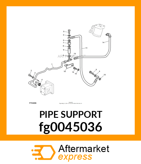 PIPE SUPPORT fg0045036