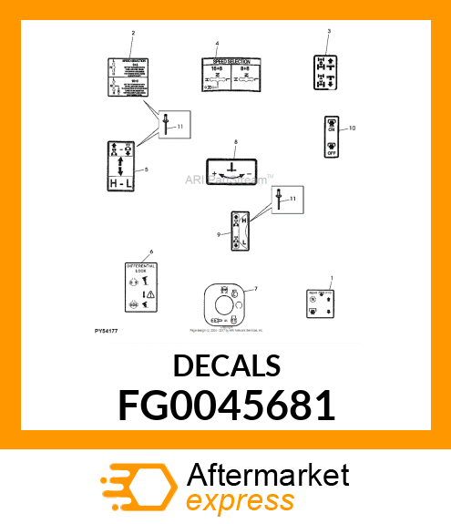 DECALS FG0045681