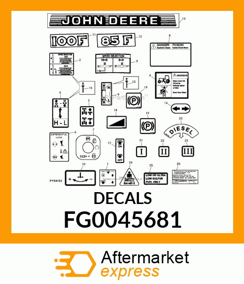 DECALS FG0045681