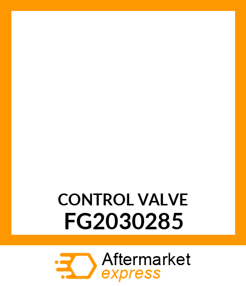 CONTROL VALVE FG2030285