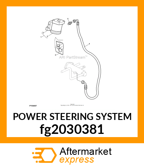 POWER STEERING SYSTEM fg2030381