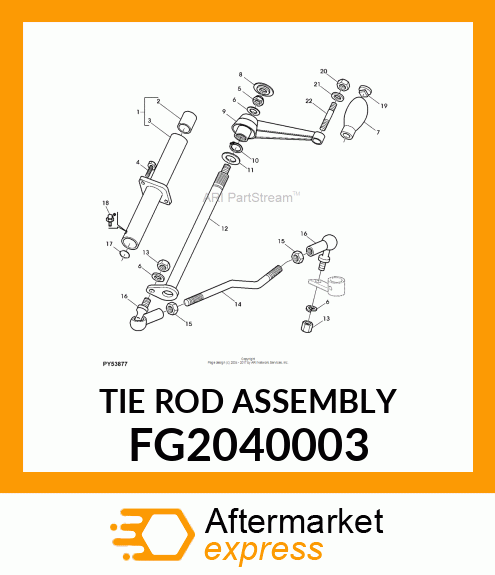 TIE ROD ASSEMBLY FG2040003