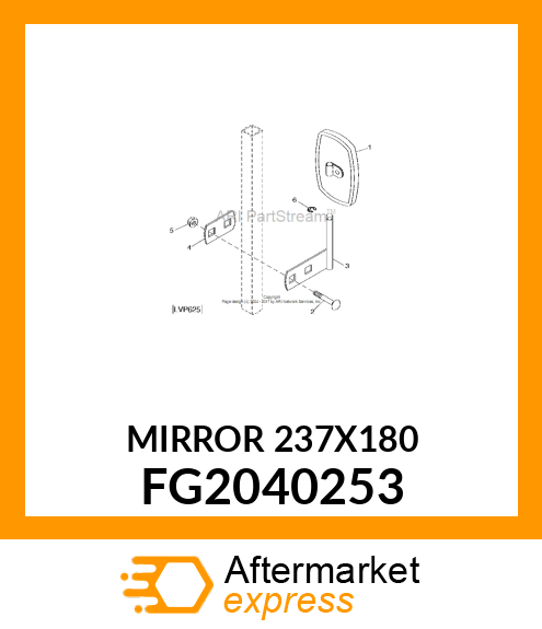 MIRROR 237X180 FG2040253