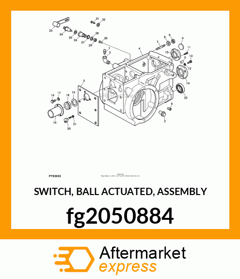 SWITCH, BALL ACTUATED, ASSEMBLY fg2050884