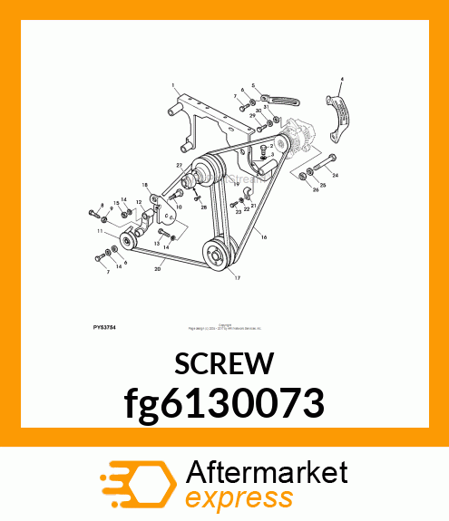 SCREW fg6130073