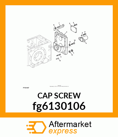 CAP SCREW fg6130106