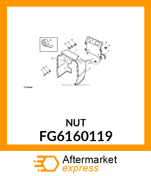 NUT FG6160119