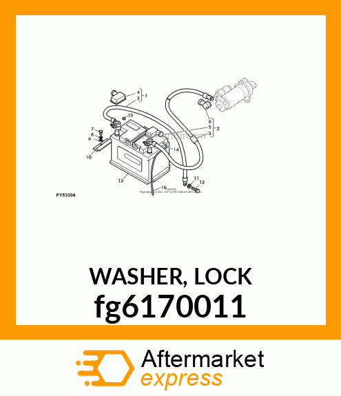 WASHER, LOCK fg6170011