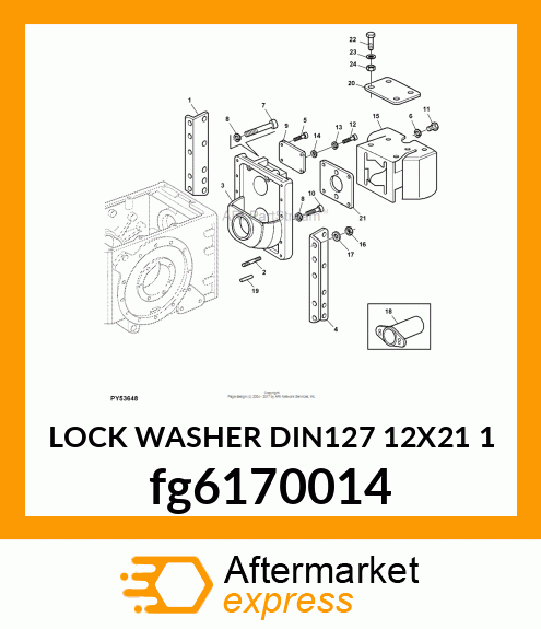 LOCK WASHER DIN127 12X21 1 fg6170014