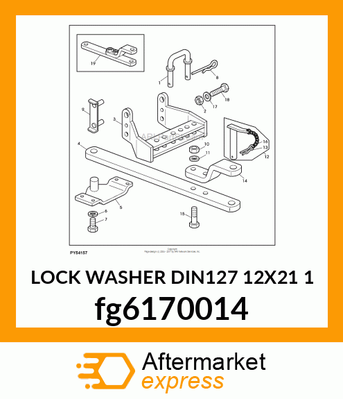 LOCK WASHER DIN127 12X21 1 fg6170014