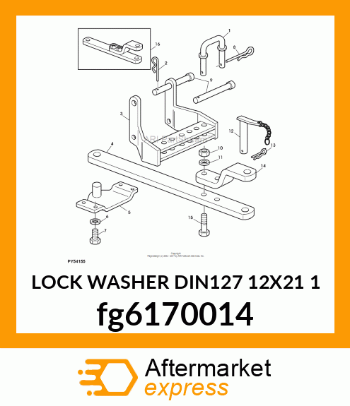 LOCK WASHER DIN127 12X21 1 fg6170014