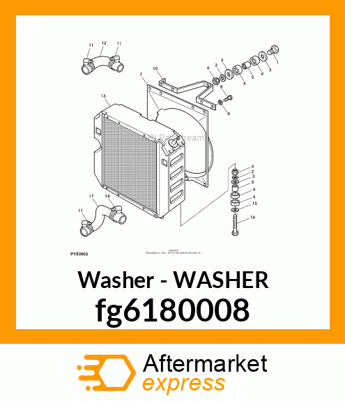 WASHER fg6180008