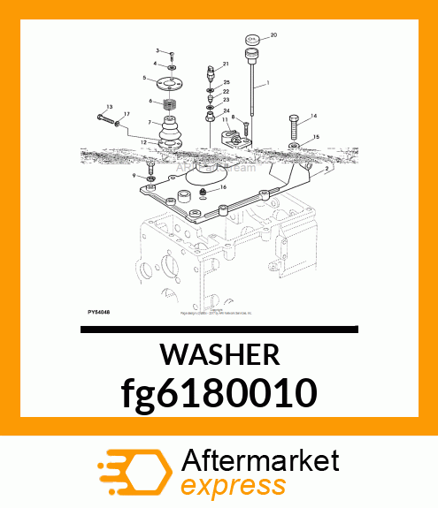 WASHER fg6180010