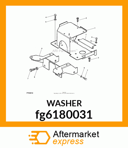 WASHER fg6180031