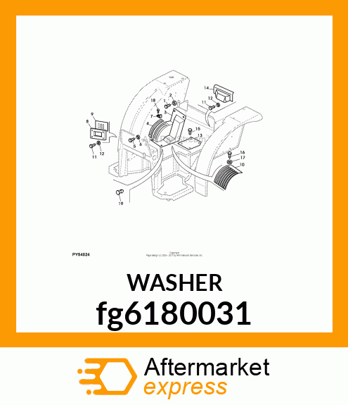 WASHER fg6180031