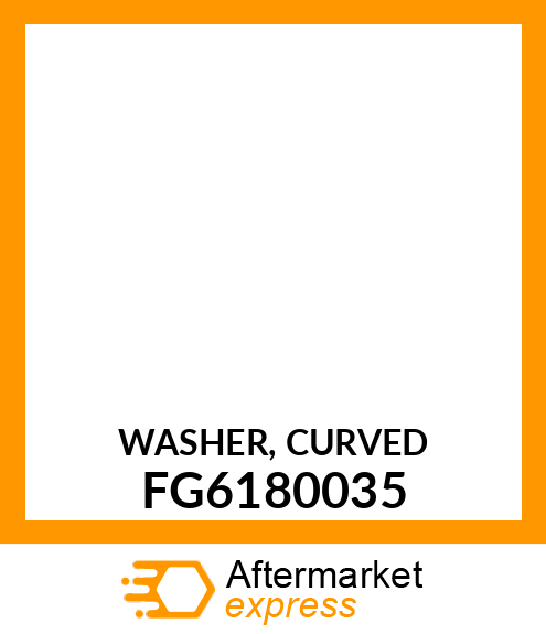WASHER, CURVED FG6180035