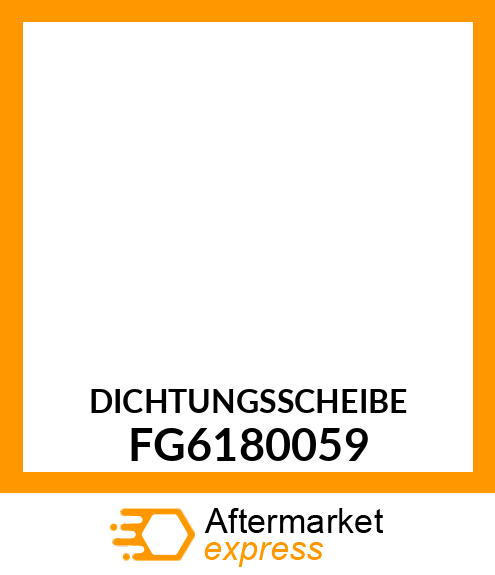 DICHTUNGSSCHEIBE FG6180059