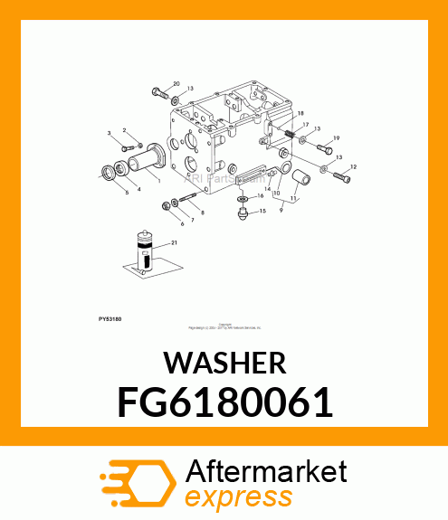 WASHER FG6180061