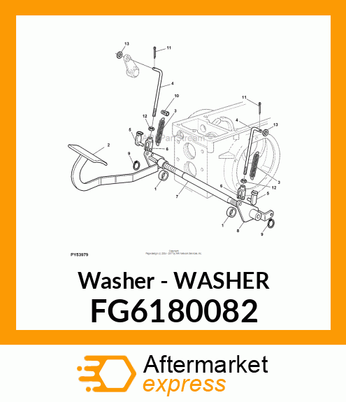 Washer - WASHER FG6180082