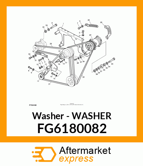 Washer - WASHER FG6180082