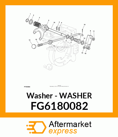 Washer - WASHER FG6180082