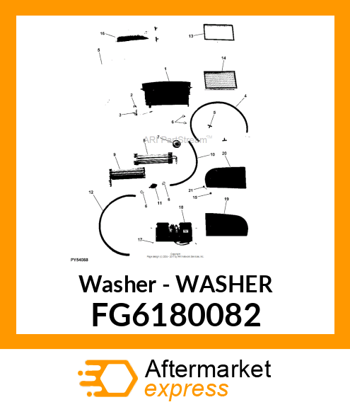 Washer - WASHER FG6180082