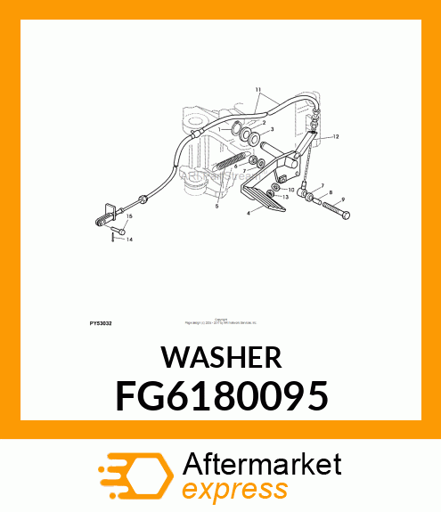 WASHER, CURVED FG6180095