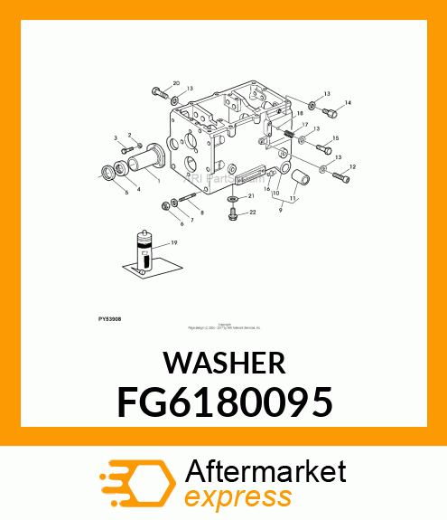 WASHER, CURVED FG6180095