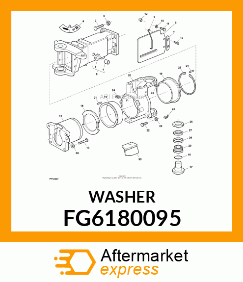 WASHER, CURVED FG6180095