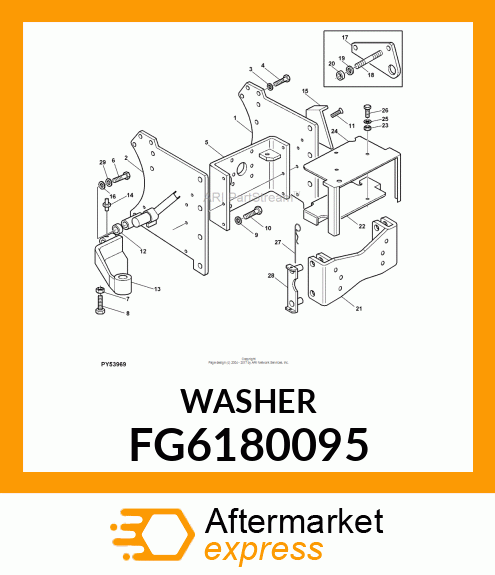 WASHER, CURVED FG6180095