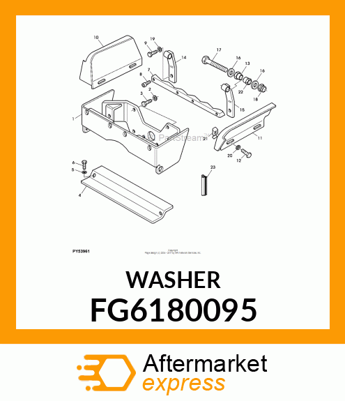 WASHER, CURVED FG6180095