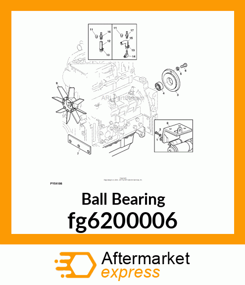 Ball Bearing fg6200006