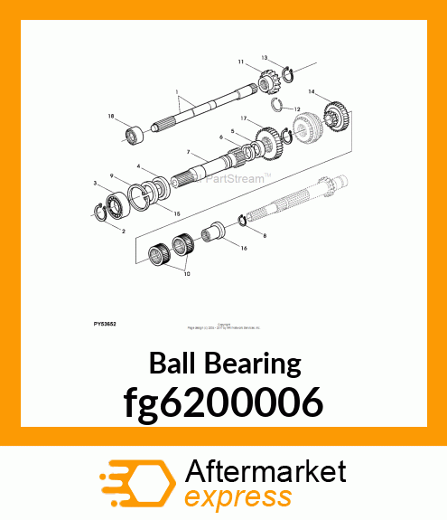 Ball Bearing fg6200006