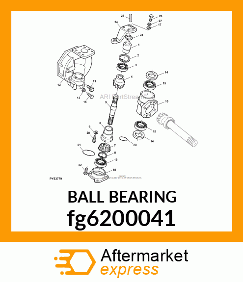 BALL BEARING fg6200041