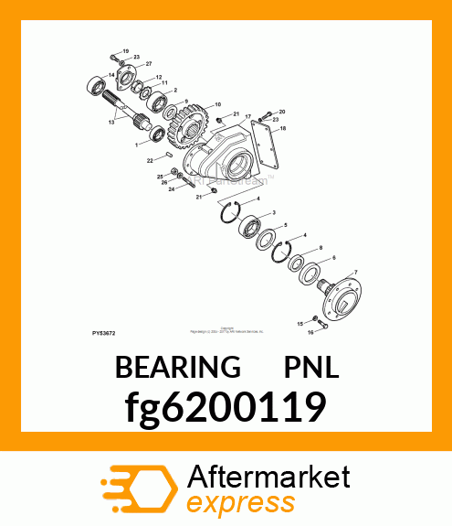 BEARING PNL fg6200119