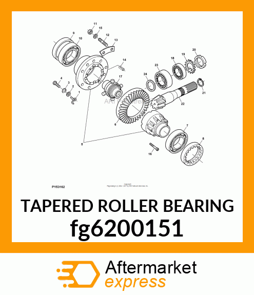 TAPERED ROLLER BEARING fg6200151