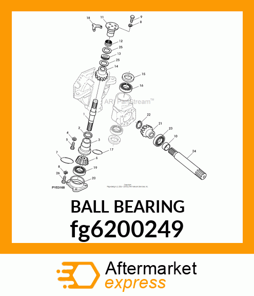 BALL BEARING fg6200249