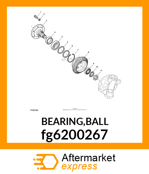 BEARING,BALL fg6200267