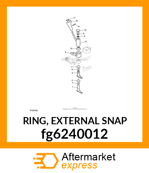 RING, EXTERNAL SNAP fg6240012