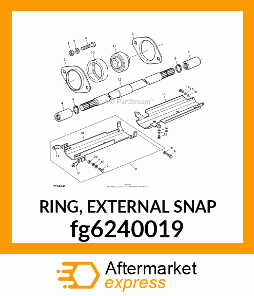 RING, EXTERNAL SNAP fg6240019